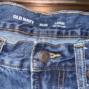 Old Navy, mens 31x32 Loose fit jeans, like new